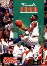 Terrell Brandon 1992-93 SkyBox Base Set card