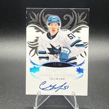 2024-25 Upper Deck Ice Exquisite Collection Rookies Signatures Collin Graf #ERS-GR card
