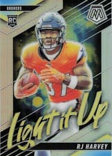 RJ Harvey 2025 Panini Mosaic Light It Up Mosaic card