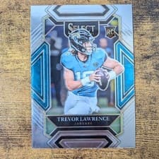 Trevor Lawrence 2021 Panini Select card
