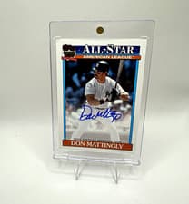 2026 Topps 1991 Topps Autographs Don Mattingly #91A-DM card