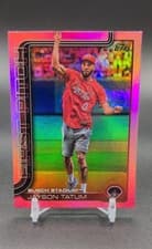 2025 Topps 2024 First Pitch Jayson Tatum #FP-5 card