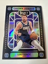 2024-25 Panini Select Crown Jewels Luka Doncic #4 card