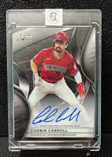 2025 Topps Chrome Black Autographs Corbin Carroll #CBA-CC card