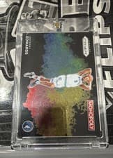 2024-25 Panini Prizm Monopoly Black Money Blast Anthony Edwards #BMB-9 card