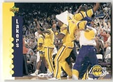 Los Angeles Lakers 1993-94 Upper Deck Base Set card