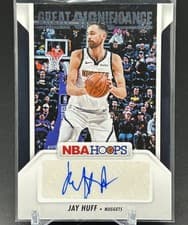 2024-25 Hoops Great SIGnificance Jay Huff #GS-JHN card