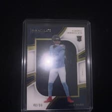 2025 Panini Flawless Rookie Patches Cam Ward #1 card