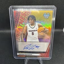 2025-26 Bowman University Best Greatness Awaits Autographs Jeremiah Wilkinson #GA-JW card