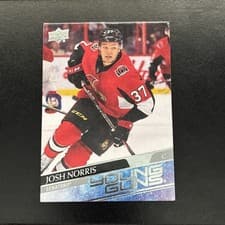 Josh Norris 2020 Upper Deck card