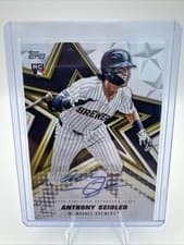 2026 Topps Baseball Stars Autographs Anthony Seigler #BSA-AS card
