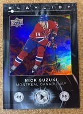 2024-25 Upper Deck Playlist Nick Suzuki #PL-11 card