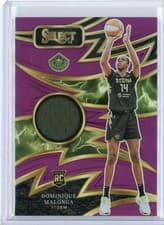2025 Panini Select WNBA Sparks Dominique Malonga #21 card