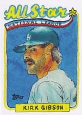 2025 Topps Shoebox Treasures Base Set Kirk Gibson #74 card