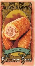 2024 Topps Allen & Ginter Ballpark Bites Mini Corn Dog #BB-2 card
