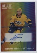 2025-26 Upper Deck Allure Color Flow Full Rainbow Auto Jonathan Marchessault #RA-JM card