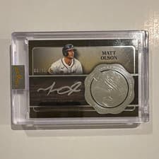 2025 Topps Five Star Silver Signatures Matt Olson #FSS-MO card