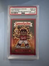 2025 Bowman Chrome GPK Chase Burns #BGP-14 card