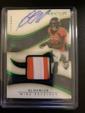 KJ Hamler 2020 Panini Immaculate Collection card