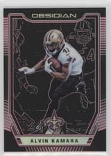 Alvin Kamara 2018 Panini Obsidian card