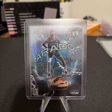 Jayson Tatum 2025 Topps Chrome Paradox card