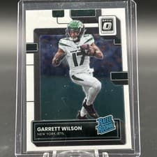 Garrett Wilson 2022 Panini Donruss Optic card