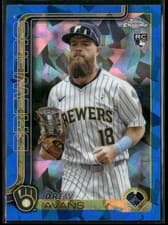 2025 Topps Chrome Update Sapphire Base Set Drew Avans #USC47 card