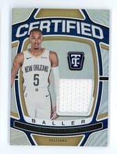 2024-25 Panini Totally Certified Certified Baller Dejounte Murray #CB-DJM card
