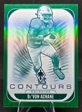 2025 Panini Phoenix Contours De'Von Achane #20 card
