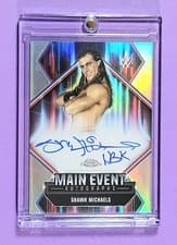 2026 Topps Chrome WWE Main Event Autographs Shawn Michaels #MEA-SM card