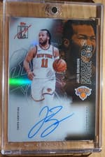 Jalen Brunson 2025-26 Topps Signature Class Veteran Class Chrome Autographs card
