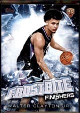2025-26 Topps Holiday Frostbite Finishers Walter Clayton Jr. #FF-WC card