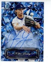 2024 Bowman Draft Sapphire Edition Selections Autographs Kellon Lindsey #SSA-KL card