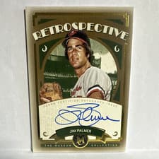 2025 Topps Museum Collection Retrospective Signatures Jim Palmer #RS-JP card