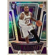 LeBron James 2024-25 Panini Totally Certified The Mighty card