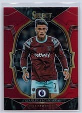 Gianluca Scamacca 2022 Panini Select Premier League card