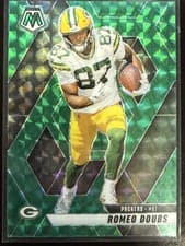 Romeo Doubs 2025 Panini Mosaic card