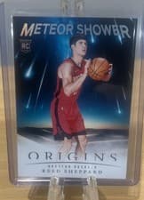 2024-25 Panini Origins Meteor Shower Set Reed Sheppard #6 card