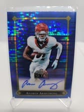 2025 Leaf Metal 92 Autographs Andrew Armstrong #92L-AA2 card