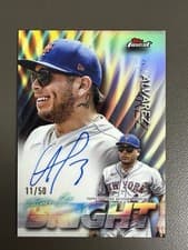 Francisco Alvarez 2024 Finest Future So Bright Autographs card