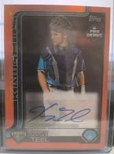 2025 Topps Pro Debut Autographs Kyle Teel #PD-185 card