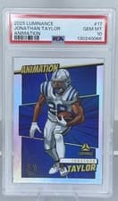 2025 Panini Luminance Animation Jonathan Taylor #17 card
