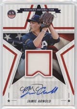 2025 Panini Stars & Stripes Signature Materials Jamie Arnold #SSM-JA card