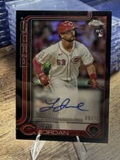2025 Topps Chrome Logofractor Edition Rookie Autographs Levi Jordan #RA-LJ card