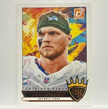 2025 Donruss Gridiron Kings Aidan Hutchinson #GK-AHN card