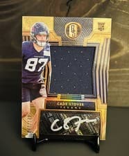 2024 Panini Gold Standard Rookie Jersey Autographs Jumbo Cade Stover #269 card