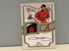2026 Topps Topps Flagship Autograph Patch Chris Sale #TFAP2-CS card