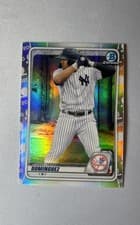 Jasson Dominguez 2020 Bowman Draft card