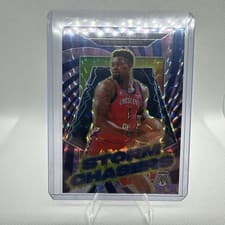 2024-25 Panini Mosaic Storm Chasers Zion Williamson #4 card