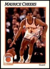 Maurice Cheeks 1991-92 Hoops Base Set card